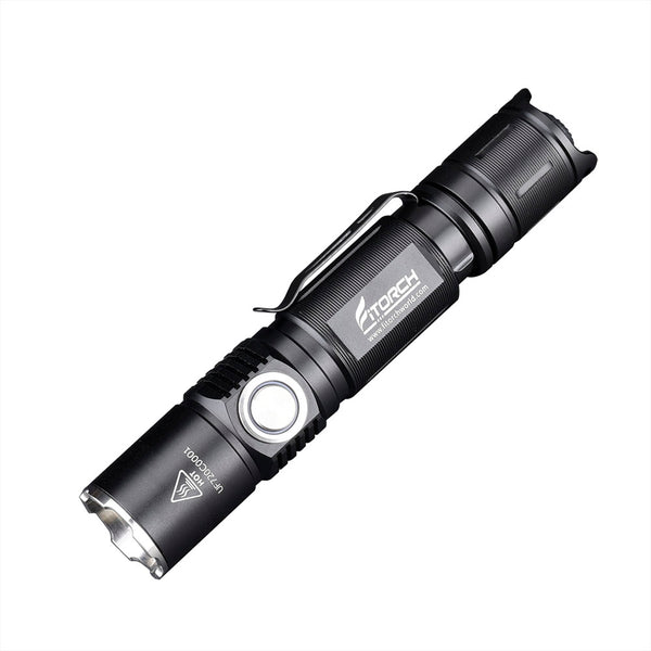Fitorch P20C rechargeable flashlight USB-C charging 1500 lumens – Fitorchworld