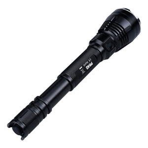 Fitorch PR40 rechargeable flashlight with 100m beam distance