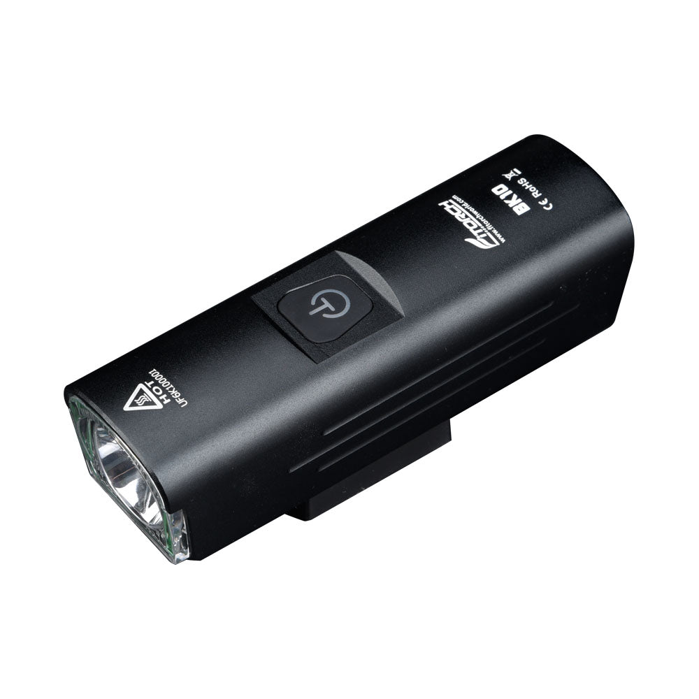 Fitorch BK10 1300-lumen bike headlight shown at a front angle