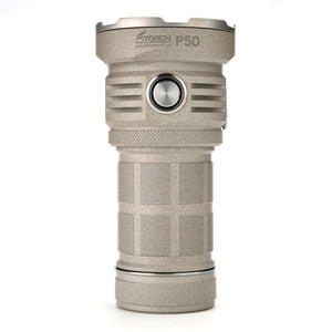 Fitorch P50 Grey- Searchlight 10000lms 32650-6500mAh battery USB-C recharging