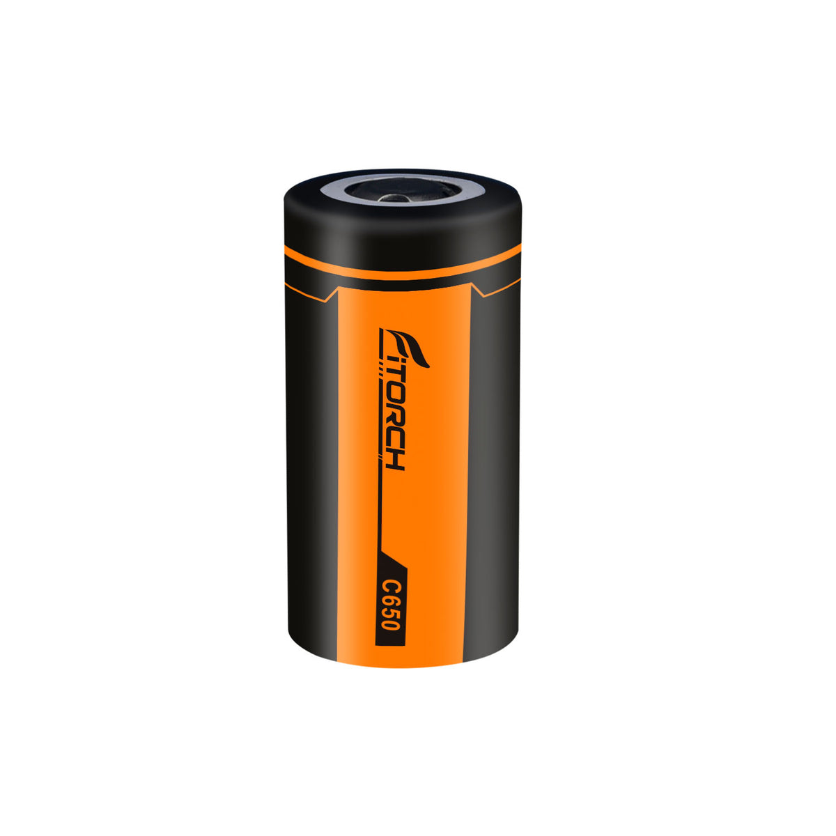 Fitorch C650 battery showing the orange brand panel and C650 model marking