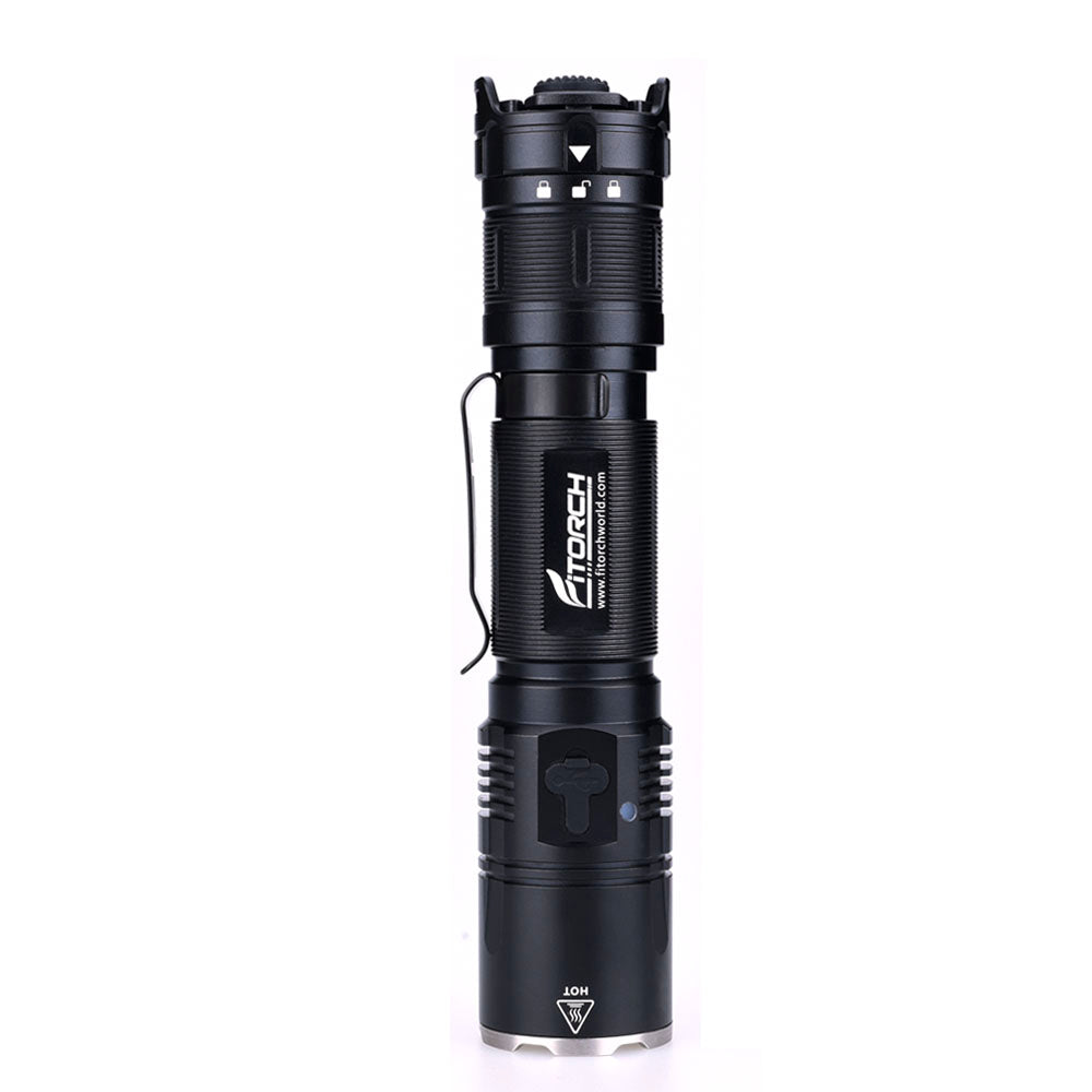 Fitorch MR20 Tactical flashlight with 4-colors filters