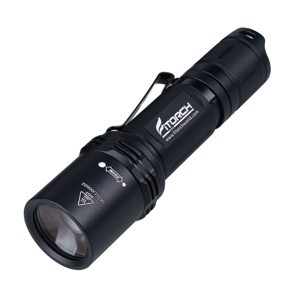 Fitorch P30Z Zoomable flashlight 750lms