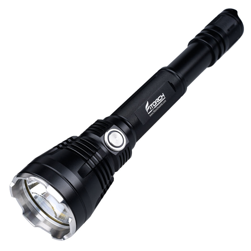 apac rechargeable flashlight Fitorch PR40 rechargeable flashlight with 100m beam distance – Fitorchworld
