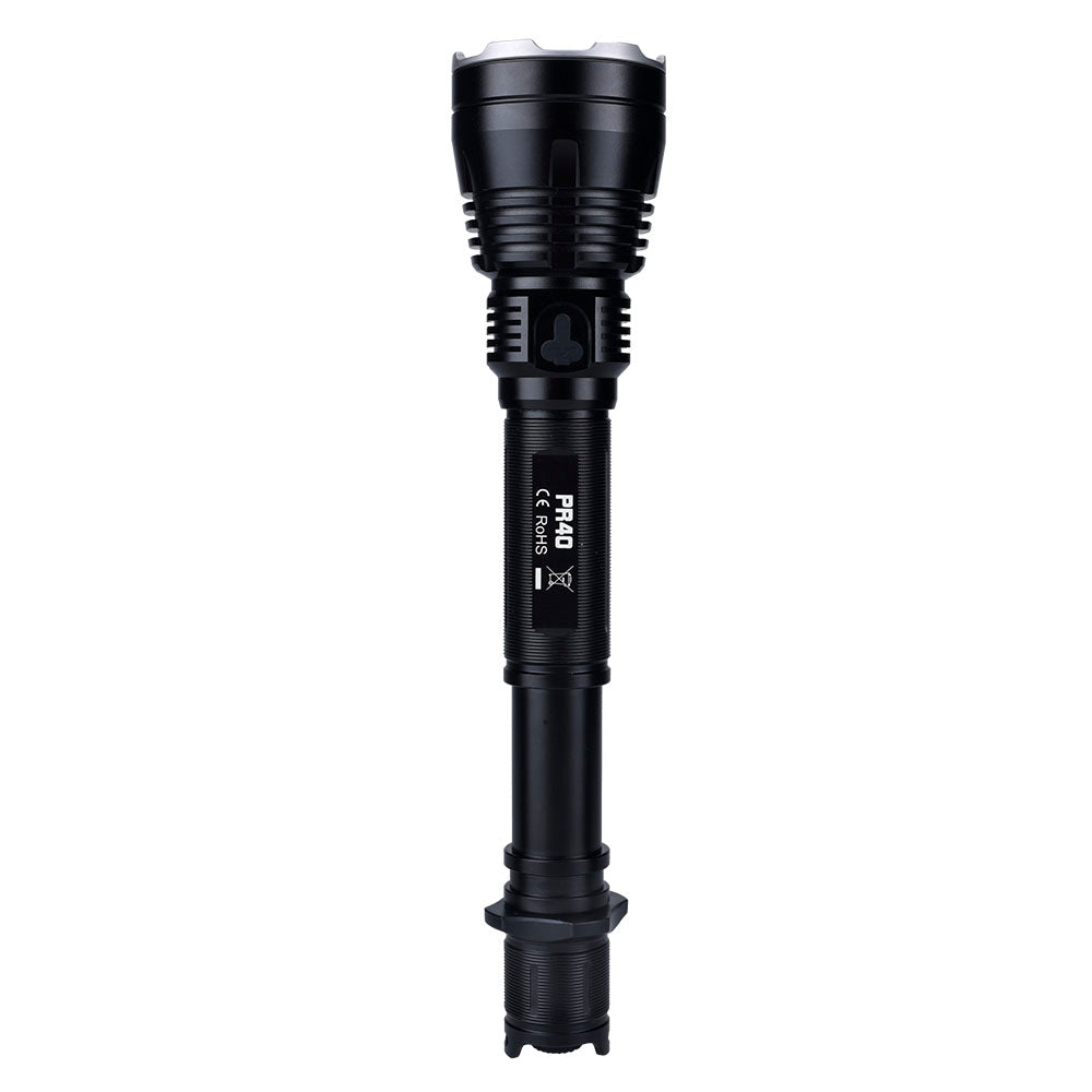 apac rechargeable flashlight Fitorch PR40 rechargeable flashlight with 100m beam distance – Fitorchworld