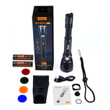 Fitorch PR40 rechargeable flashlight with 100m beam distance